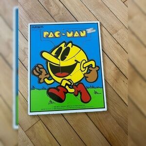 Playskool 1980 PAC man vintage puzzle